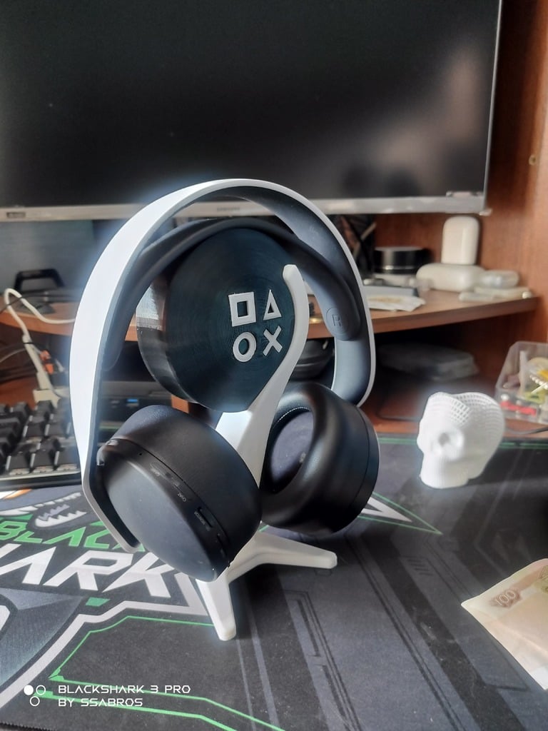 Βάση για ακουστικά Sony PlayStation Pulse 3D με σύμβολα PlayStation