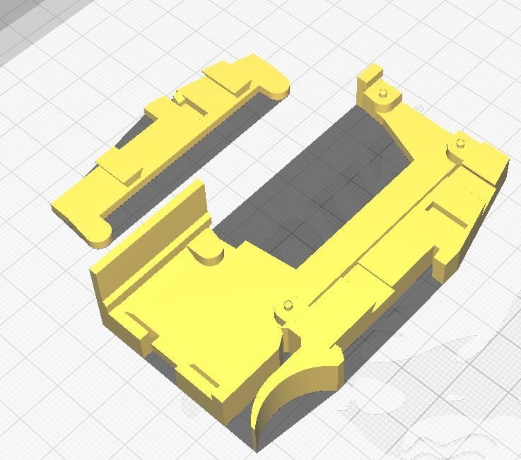 DIN Rail Mount για Raspberry Pi Zero/Zero 2
