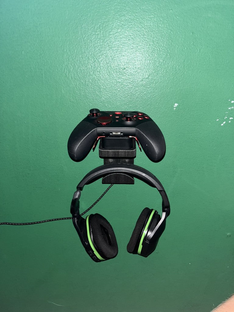 Επιτοίχια βάση για Xbox Elite Series 2 Controller, φορτιστή και ακουστικά
