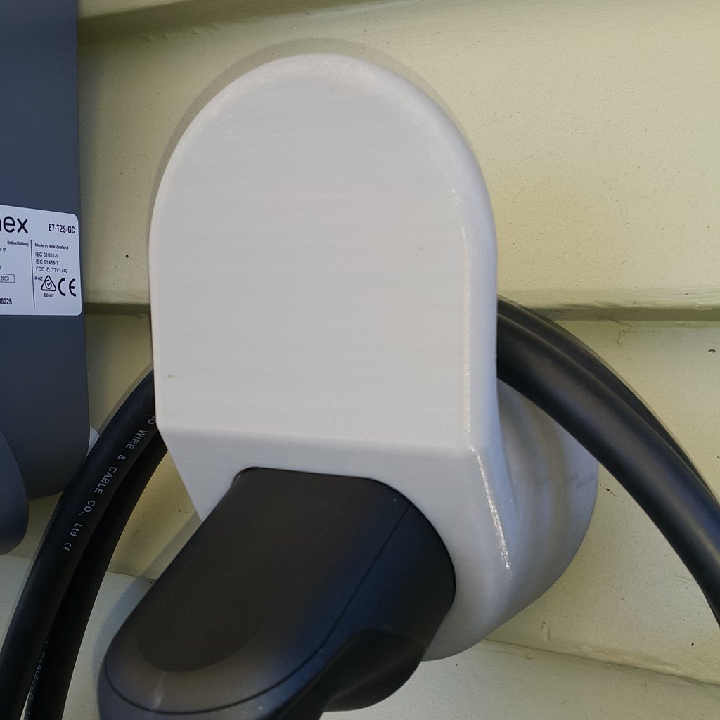 Σύνδεσμος και κρεμάστρα καλωδίων EV τύπου 2
