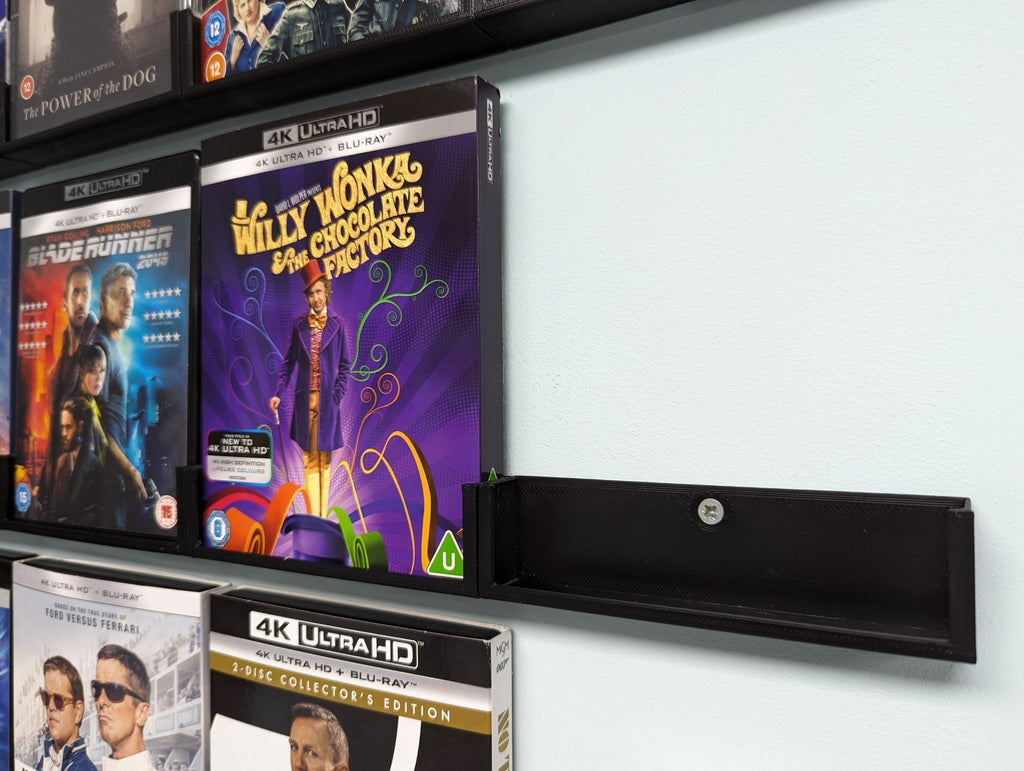 Επιτοίχια βάση για θήκες Blu-ray, DVD, PlayStation και Xbox