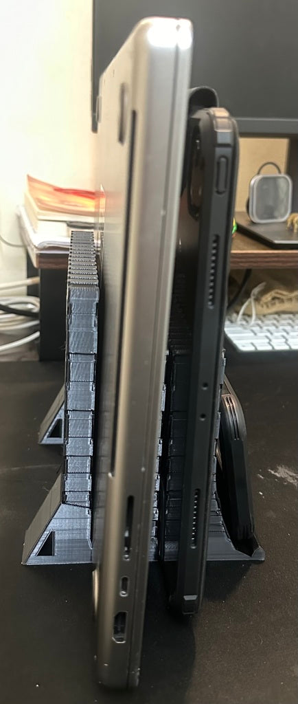 Κάθετη βάση για φορητό υπολογιστή 16', iPad 12,9' και iPhone/πληκτρολόγιο