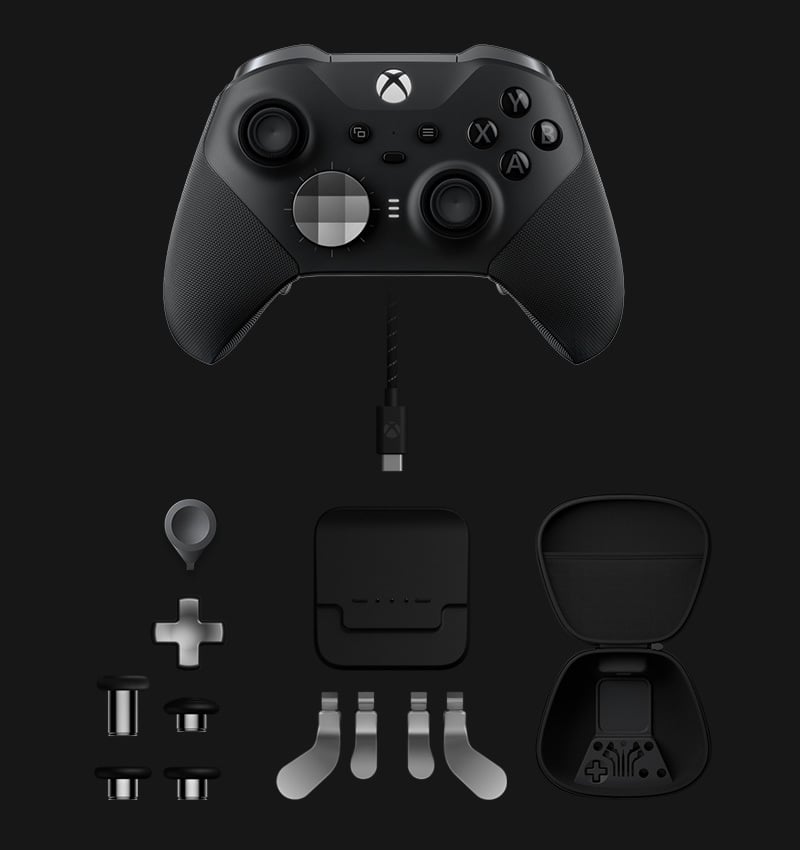 Ασύρματο χειριστήριο Xbox Elite Series 2 Wall Mount + Βάση ακουστικών