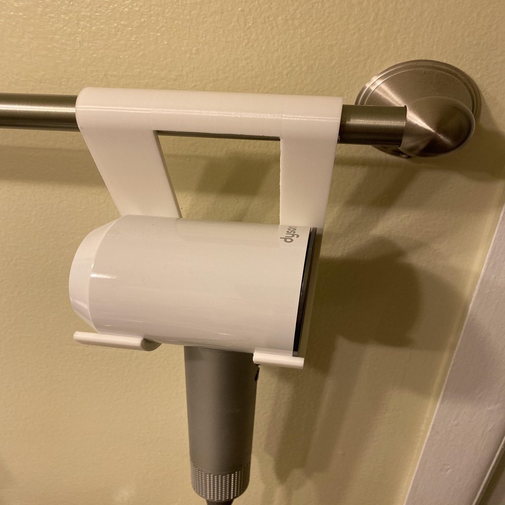 Θήκη στεγνωτήρα μαλλιών Dyson Supersonic για κρεμάστρα πετσετών