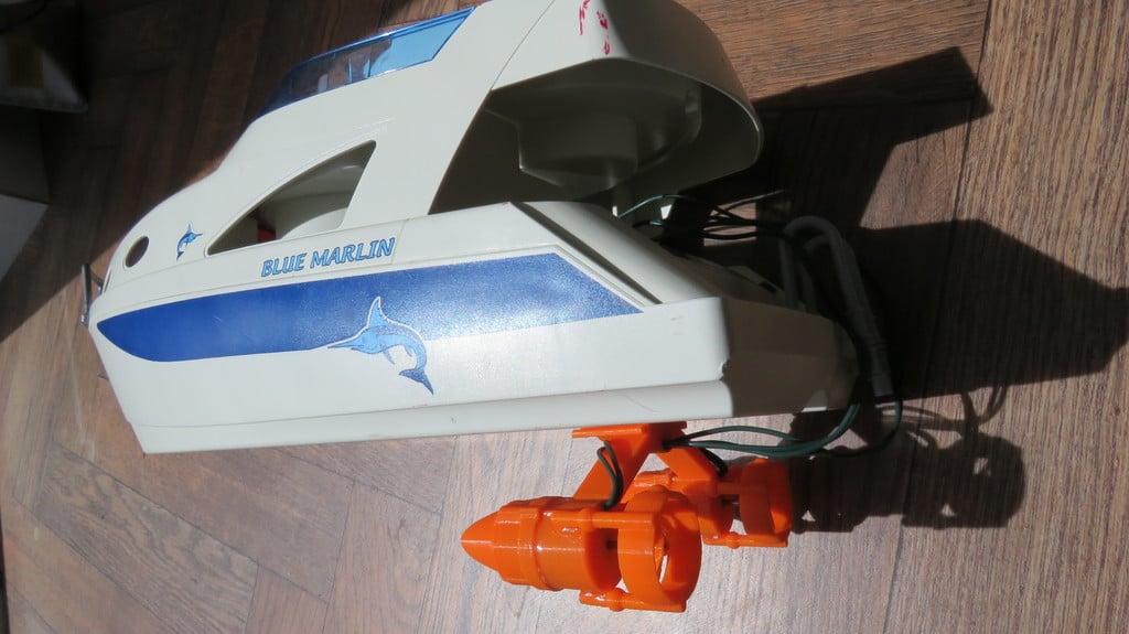 Playmobil σκάφος με δίδυμο κινητήρα pod