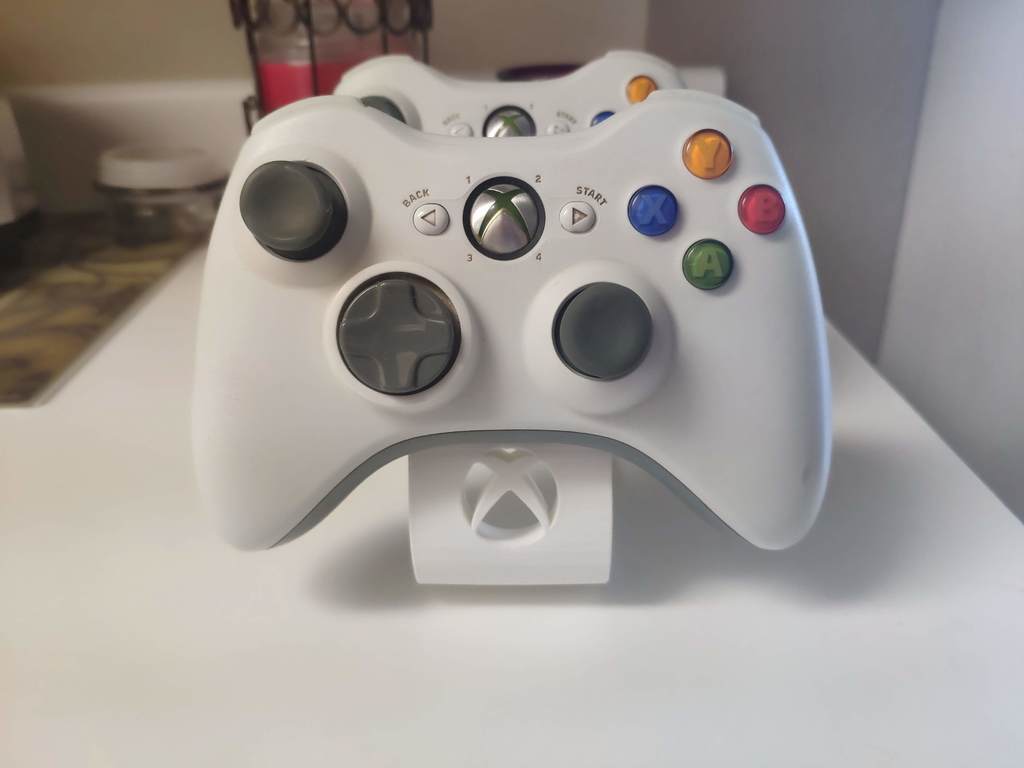 Διπλή βάση ελέγχου Xbox 360 με λογότυπο