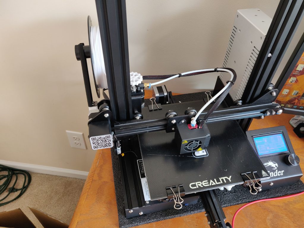 Πίσω θήκη καρουλιού Ender 3 (Ανασχεδιασμός CHEP)