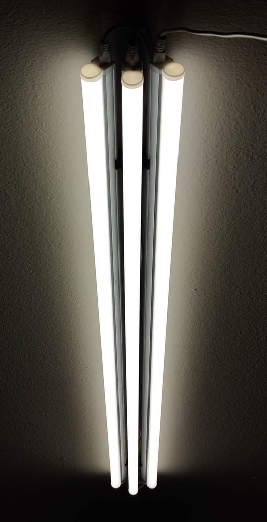 Εξάρτημα οροφής για τρεις λαμπτήρες LED Barrina T5