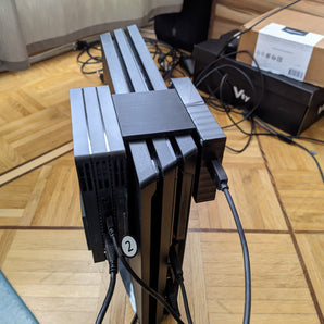 PS4 Pro Κάθετη βάση για επεξεργαστή PSVR &amp; εξωτερικό HDD