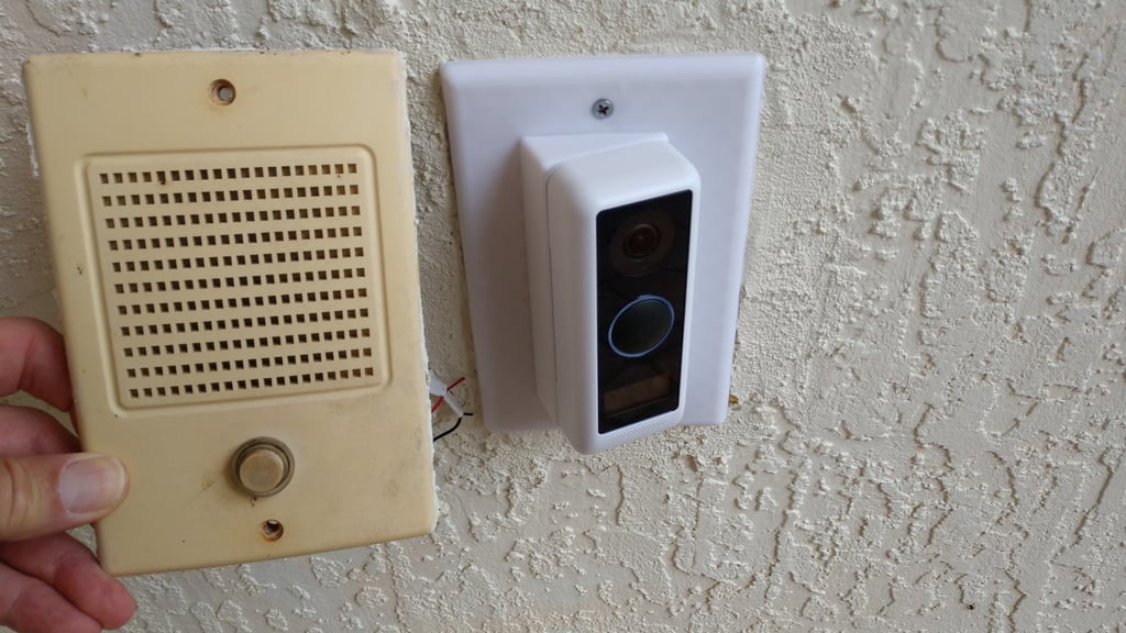 Επιτοίχια πλάκα κουδουνιού πόρτας Ubiquiti G4 για Nutone