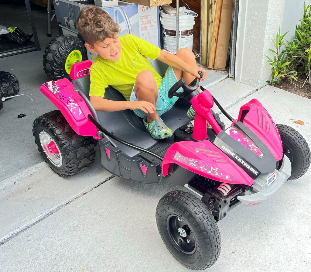Powerwheels Dune Racer Προσαρμογέας μπροστινού τροχού για Harbor Freight 10" και 13" Τροχούς