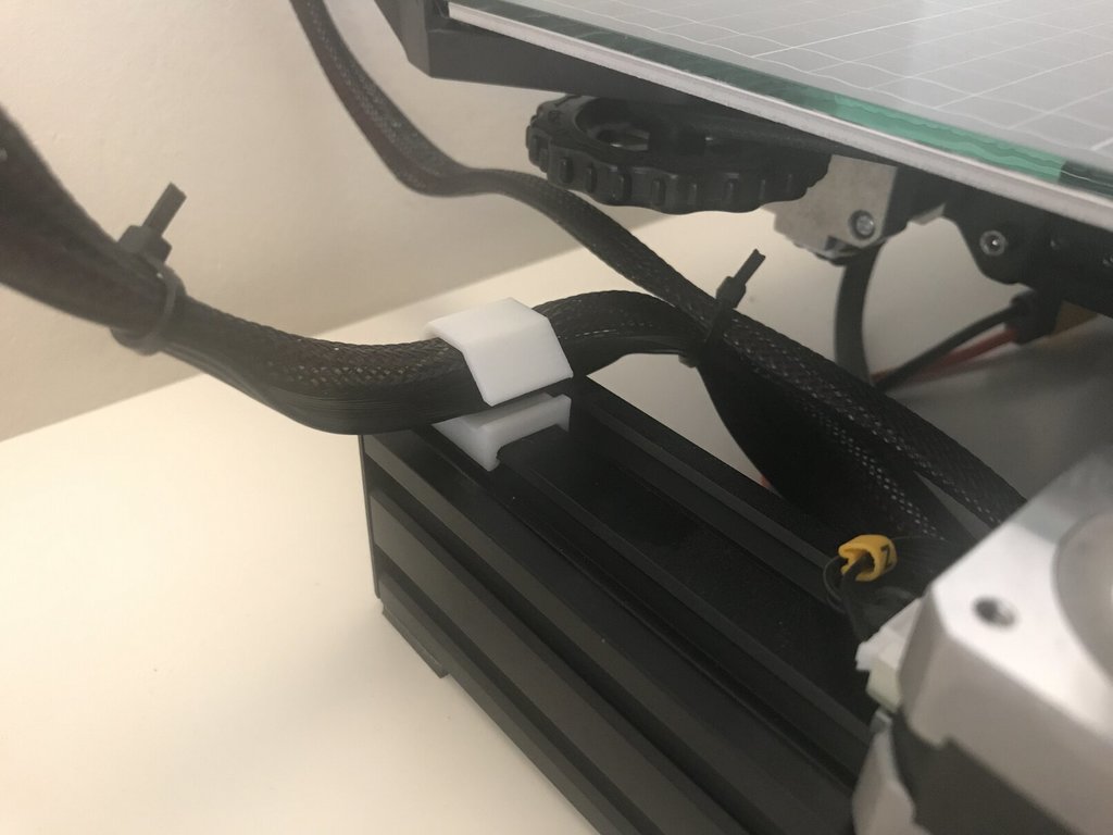 Κλιπ καλωδίων για εξωθητή (Ender 3) - Αποτελεσματική διαχείριση καλωδίων για προφίλ 4040/4020