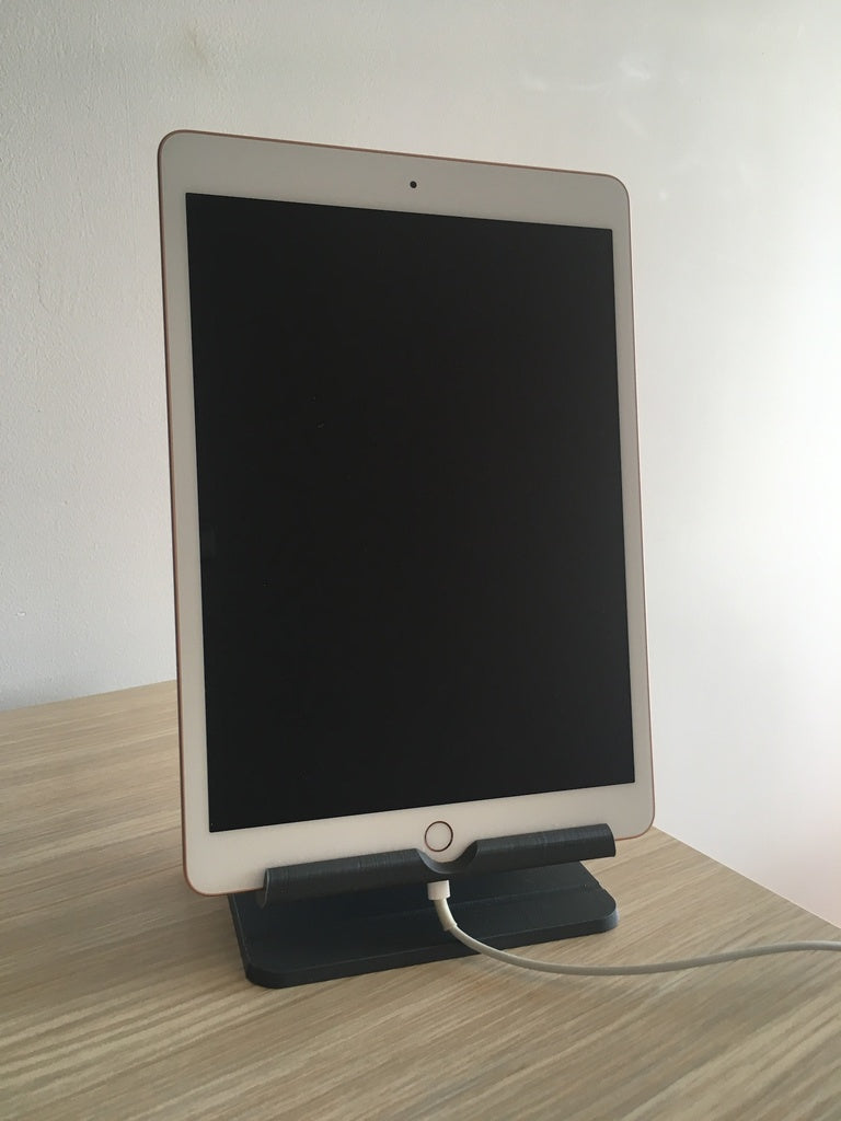 Απλή βάση iPad με χώρο για Apple Pencil και καλώδιο Lightning