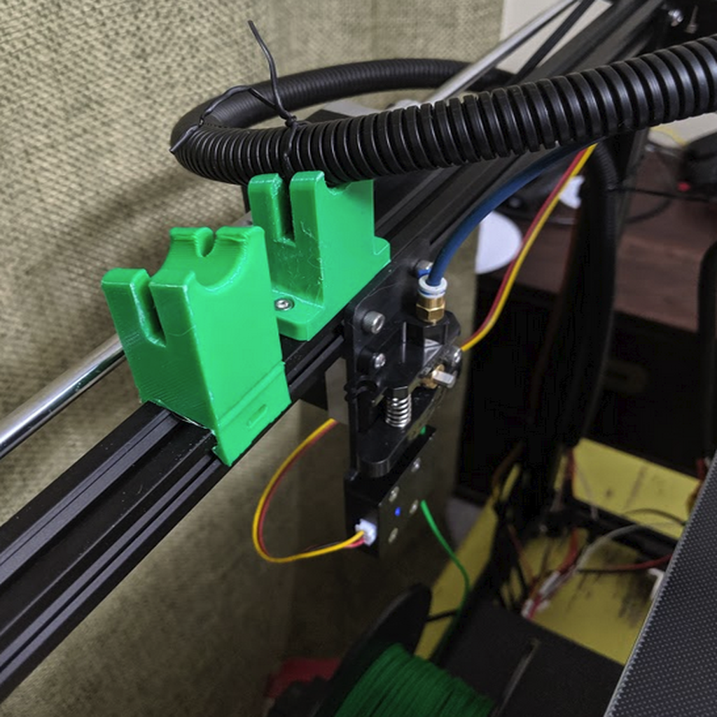 Ender 5 Plus Hot End Kabelstyr