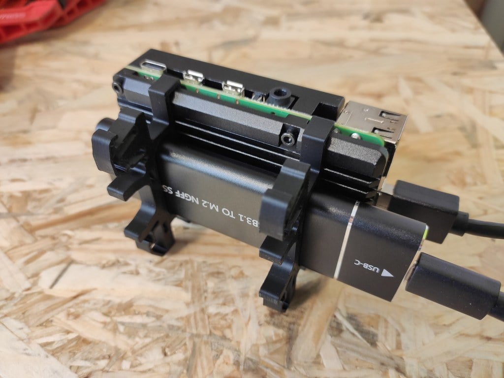 Θήκη Armor Raspberry Pi 4 για ράγα DIN
