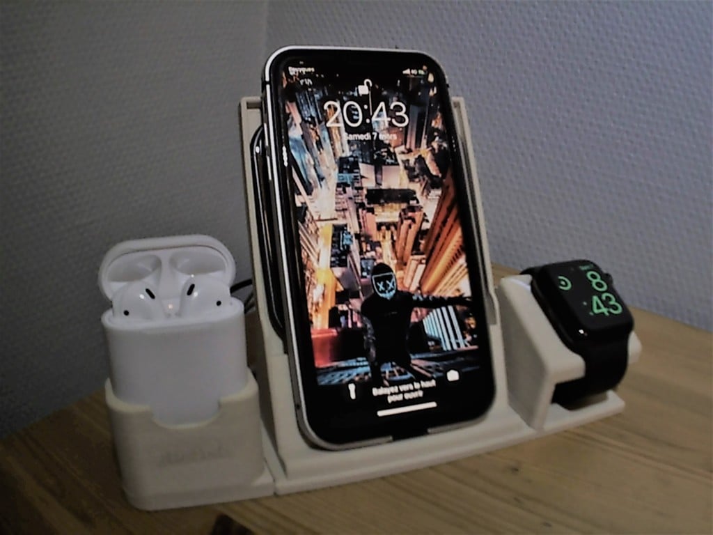 Βάση φόρτισης Apple Watch, iPhone και AirPods All-in-One