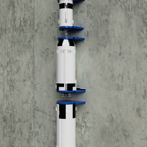 Επιτοίχια βάση για Lego Saturn V (6 τεμάχια)