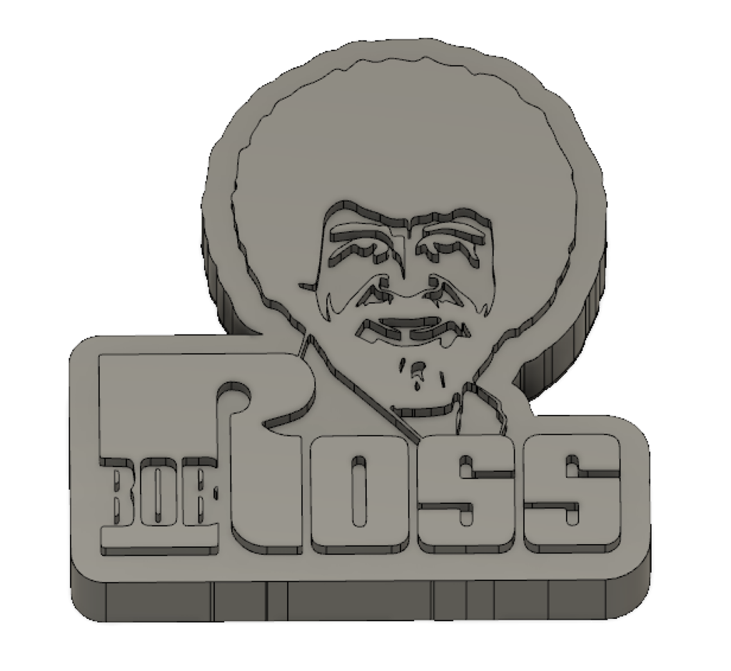 Λογότυπο Bob Ross - Το εικονίδιο του χαρούμενου ζωγράφου