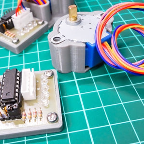 Βάση στήριξης για Steppermotor (28BYJ-48) και Driverboard (ULN2003)