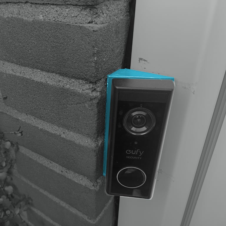 Eufy dørklokke T8210 vinklet spacer adapter