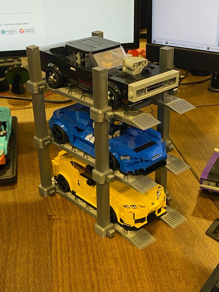 Lego Speed Champions Βάση προβολής 3 αυτοκινήτων
