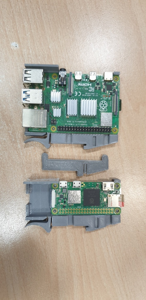 DIN Rail Mount για Raspberry Pi Zero/Zero 2
