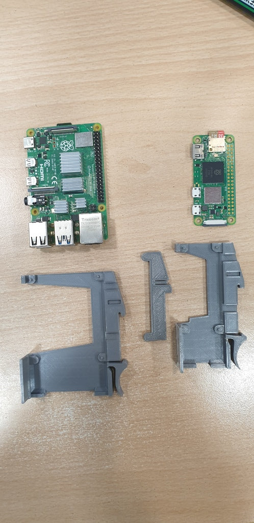 DIN Rail Mount για Raspberry Pi Zero/Zero 2