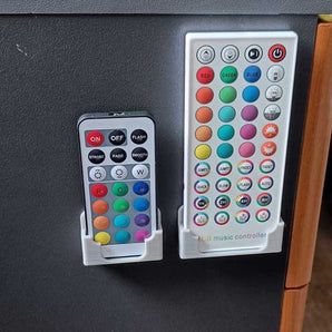 Πρακτική θήκη τηλεχειριστηρίου RGB LED – Για τηλεχειριστήρια 40 mm και 56 mm