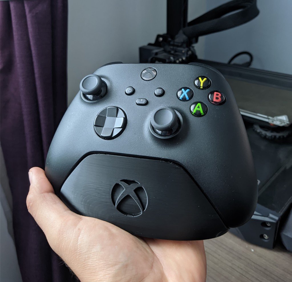 Μινιμαλιστική βάση χειριστηρίου Xbox με λογότυπο Xbox