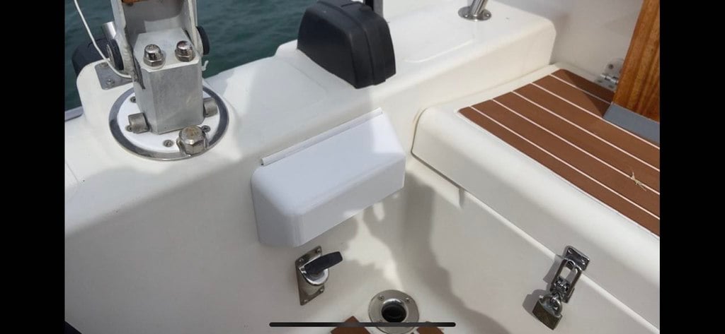 Κάλυμμα πάνελ με μεντεσέ για κινητήρα σκάφους