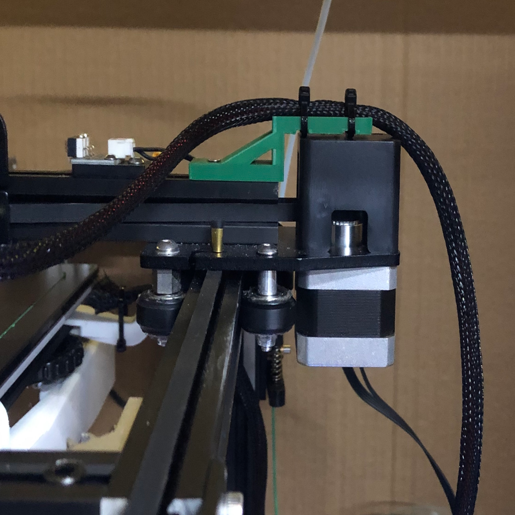 Οδηγός καλωδίων Hotend Ender 5 και κάτοχος νήματος