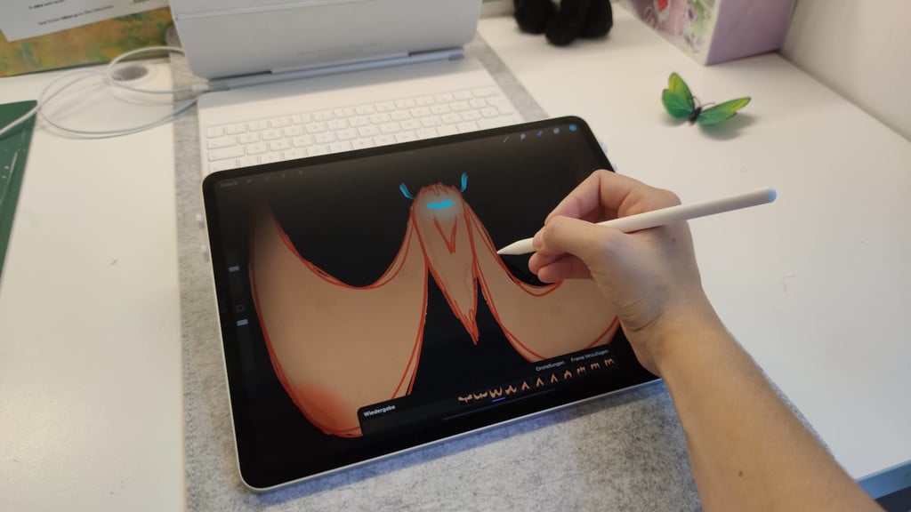 Βάση σχεδίασης για iPad Pro 2021 (12,9') με υποστήριξη Apple Pencil