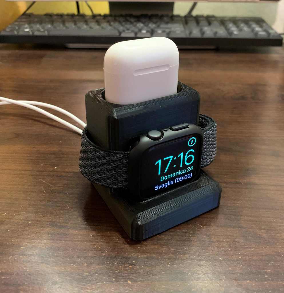 Βάση φόρτισης για Apple Watch SE/6 και AirPods 1/2