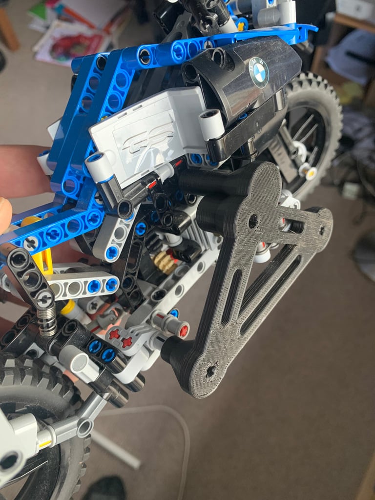 Vægbeslag til Lego Technic BMW R1200GS Motorcykel