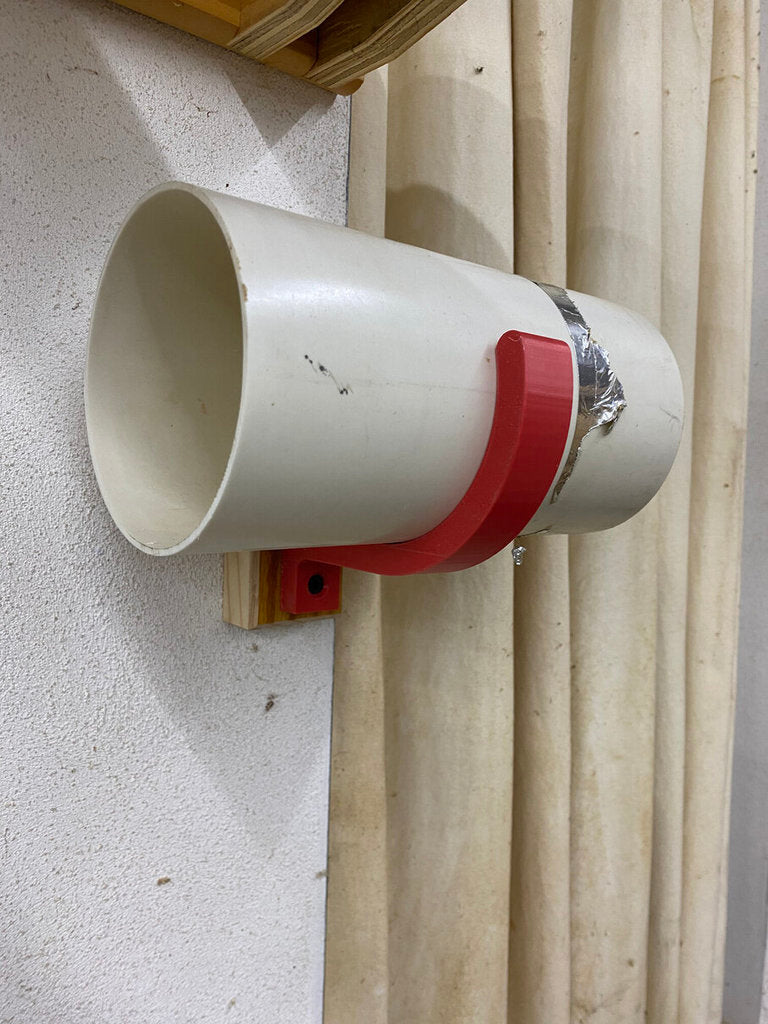 Ανάρτηση σωλήνα PVC - 4 ίντσες