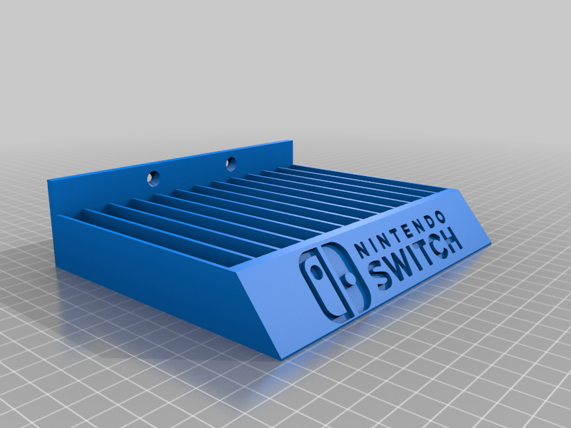 Θήκη παιχνιδιών Nintendo Switch με επιτοίχια τοποθέτηση