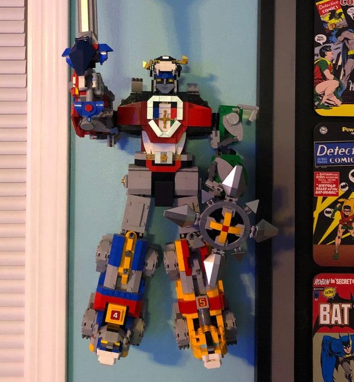 Βάση τοίχου Lego Voltron