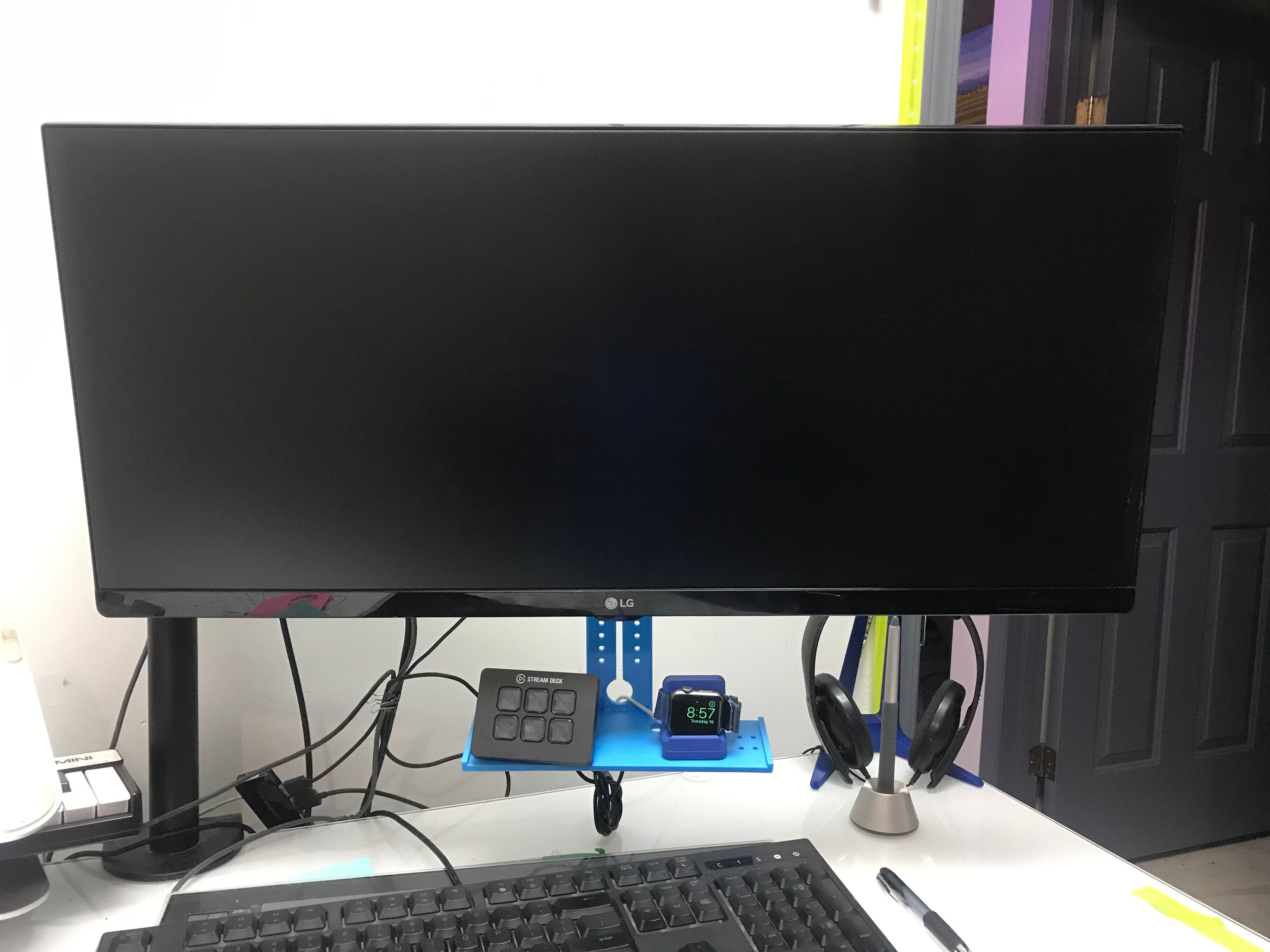Ράφι οθόνης για οθόνη LG 29UM58-P – Ευέλικτη αποθήκευση