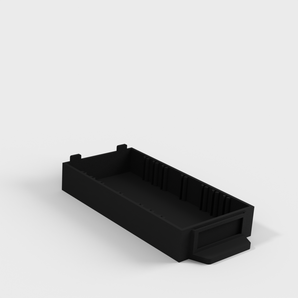 Μικρό κουτί αποθήκευσης για μικρά μέρη (1" x 3" x 6")