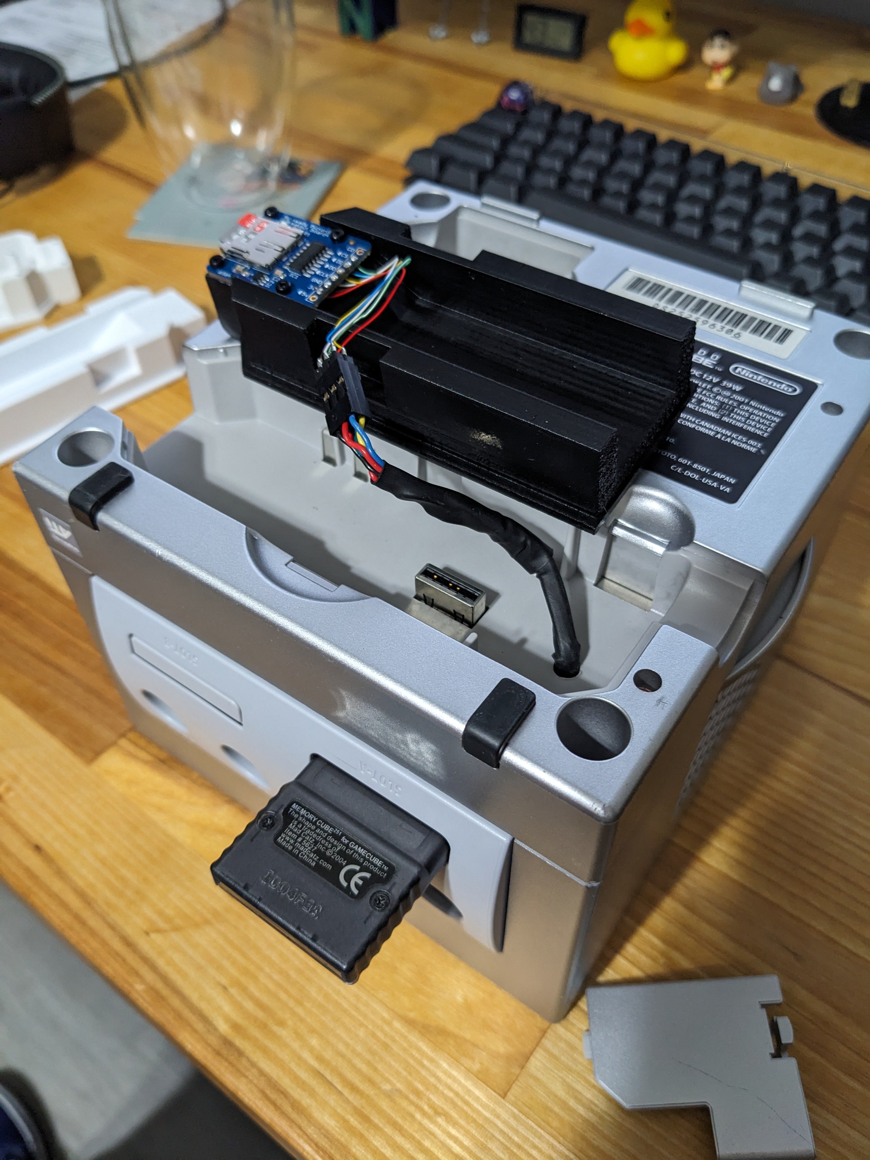 Gamecube SD2SP2 Σύνθεση κάρτας SD