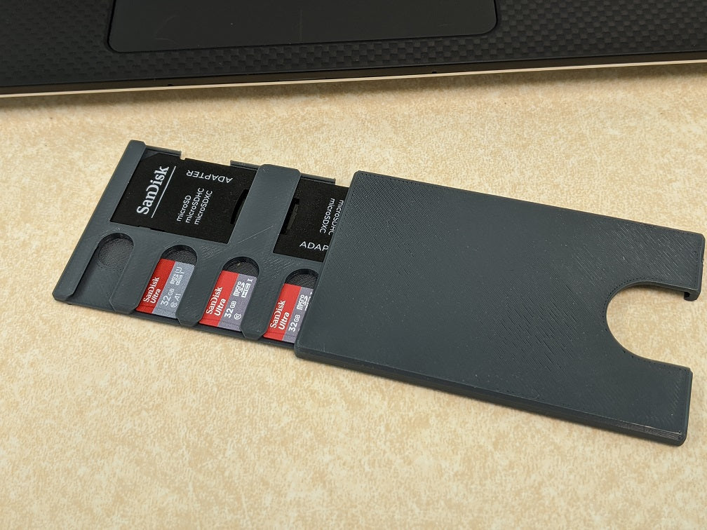 Θήκη κάρτας SD/MicroSD σε μέγεθος πιστωτικής κάρτας