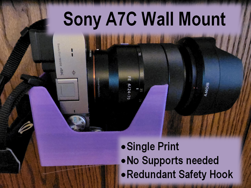 Βάση τοίχου φωτογραφικής μηχανής Sony A7C