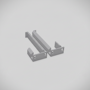 Βραχίονες rack 1U 10 ιντσών για Zyxel GS1900
