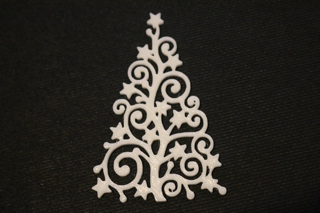 Ενημερωμένο χριστουγεννιάτικο δέντρο τέχνης 2D με αστέρια