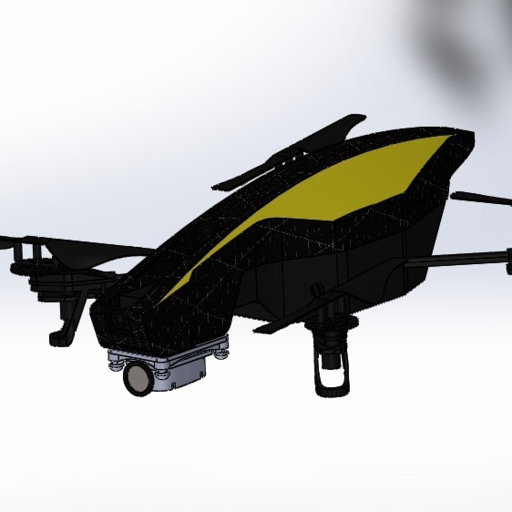 Αντικραδασμική βάση κάμερας για Parrot Ar drone 808 #18