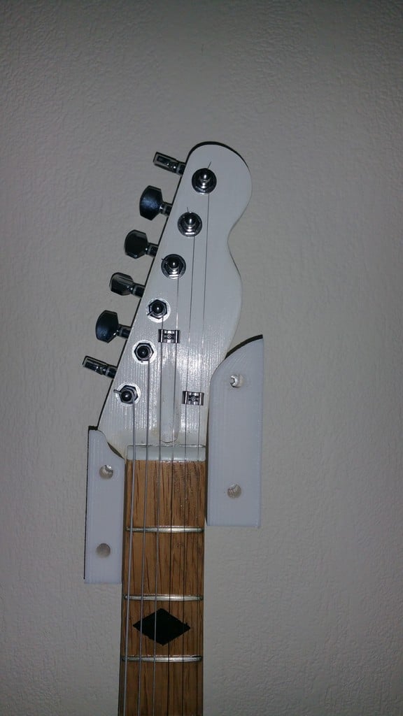 Βάσεις τοίχου κιθάρας με ράφι επιλογής κιθάρας