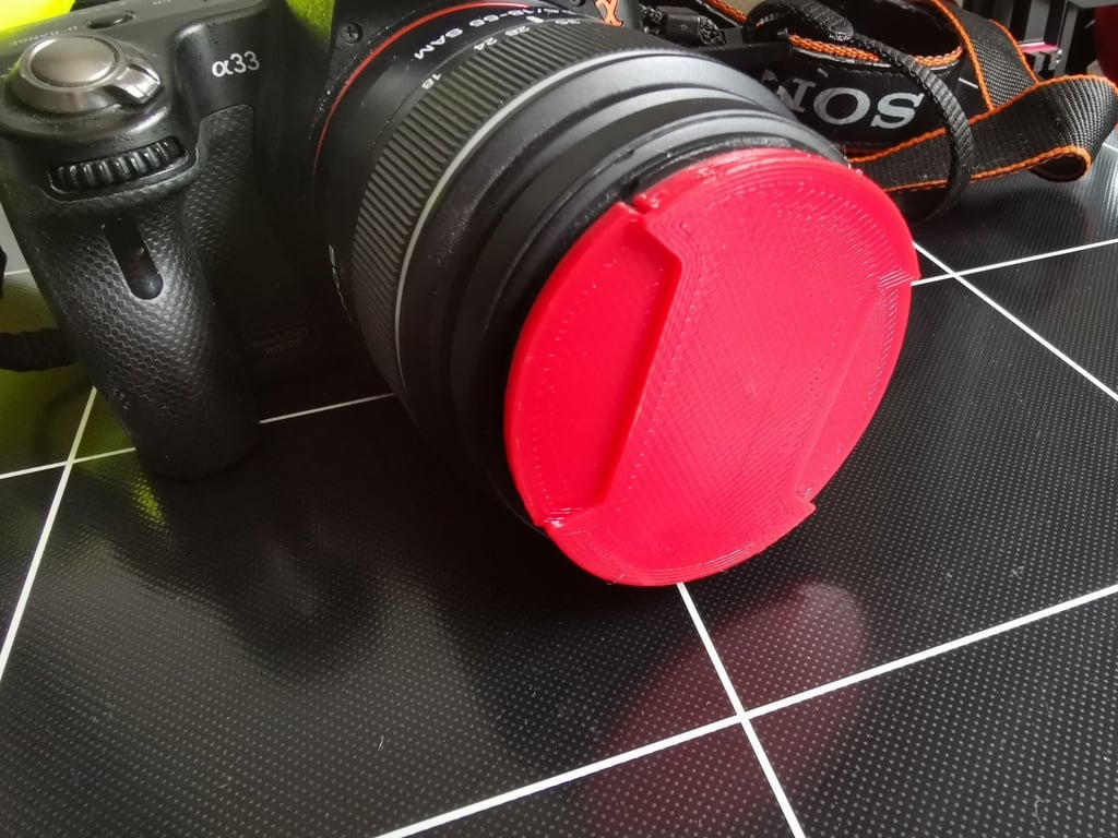 Κάλυμμα φακού κάμερας 55 mm χωρίς δυνατότητες υποστήριξης