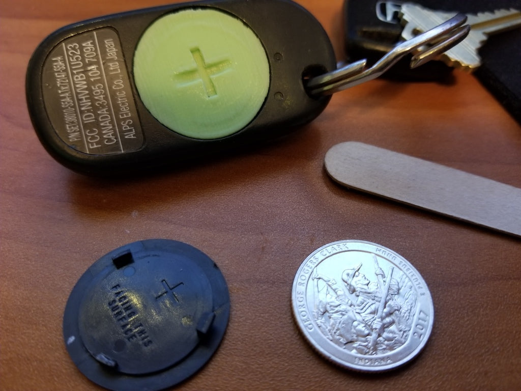 Honda Remote Door Lock Key Fob Κάλυμμα μπαταρίας