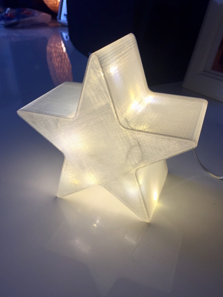 Χριστουγεννιάτικη διακόσμηση: Χριστουγεννιάτικο αστέρι για φώτα LED ή κεριά LED