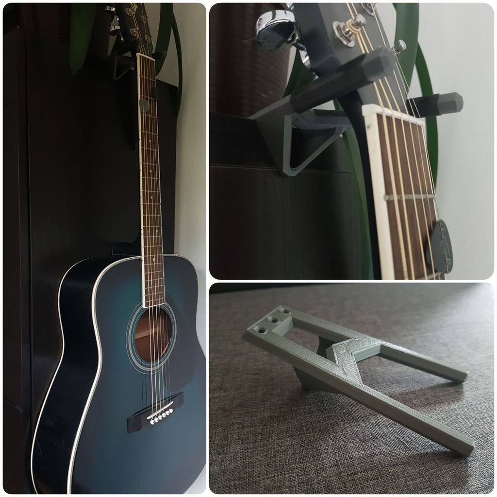 Βάση ντουλαπιού για κιθάρα με εξαγωνικό σχέδιο